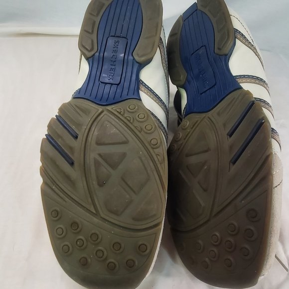 Men's Sketchers Comfort Slip White Sneakers Size 13 - Picture 5 of 6